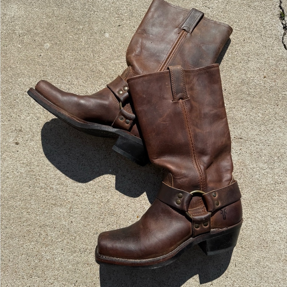 Frye Harness Boots